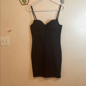 Chic Black Dress Bandage